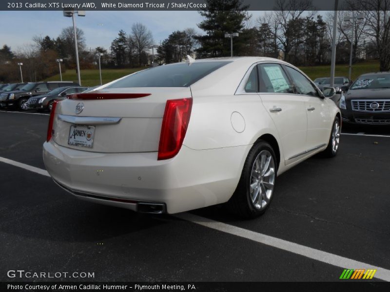 White Diamond Tricoat / Shale/Cocoa 2013 Cadillac XTS Luxury AWD