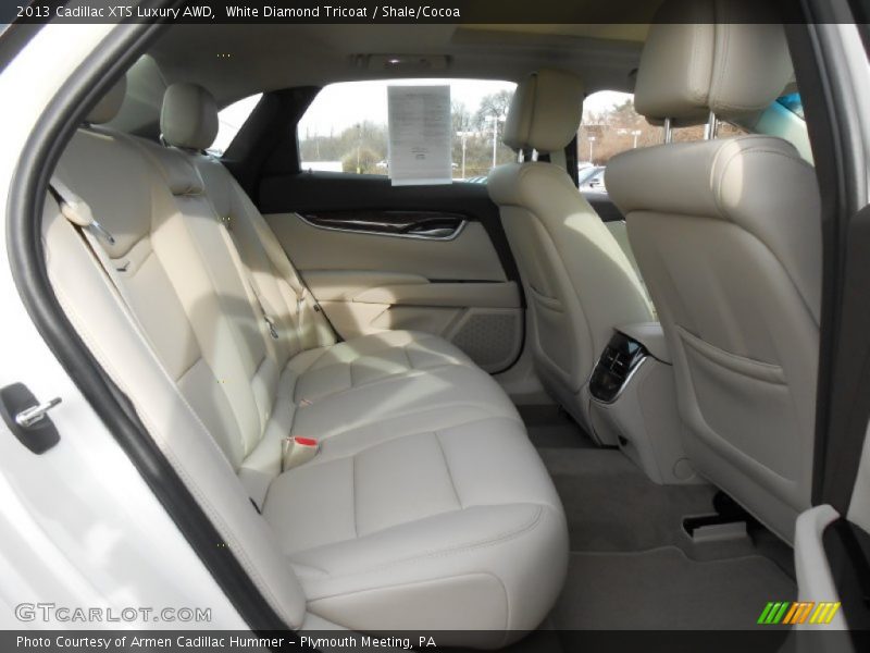 White Diamond Tricoat / Shale/Cocoa 2013 Cadillac XTS Luxury AWD