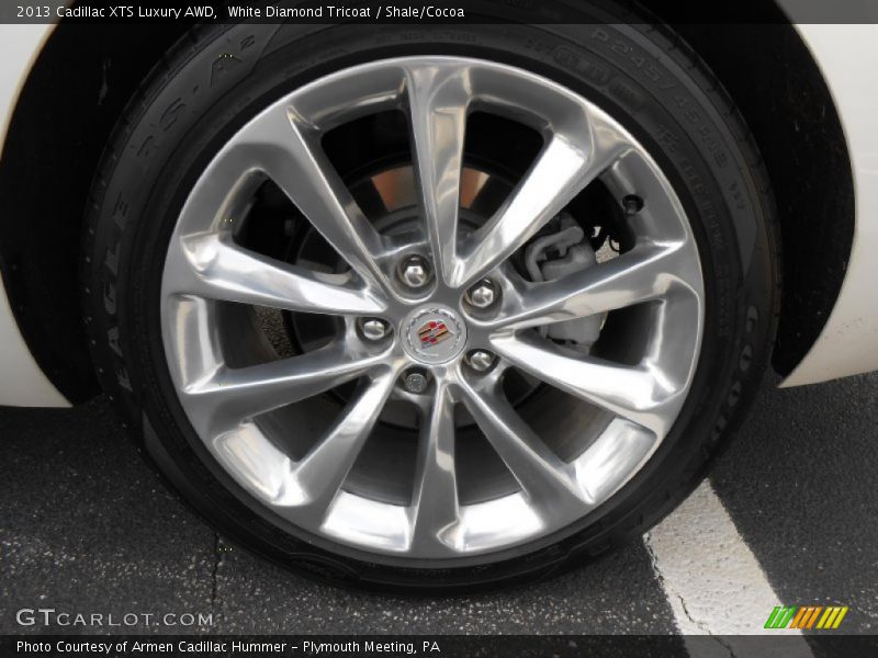 White Diamond Tricoat / Shale/Cocoa 2013 Cadillac XTS Luxury AWD