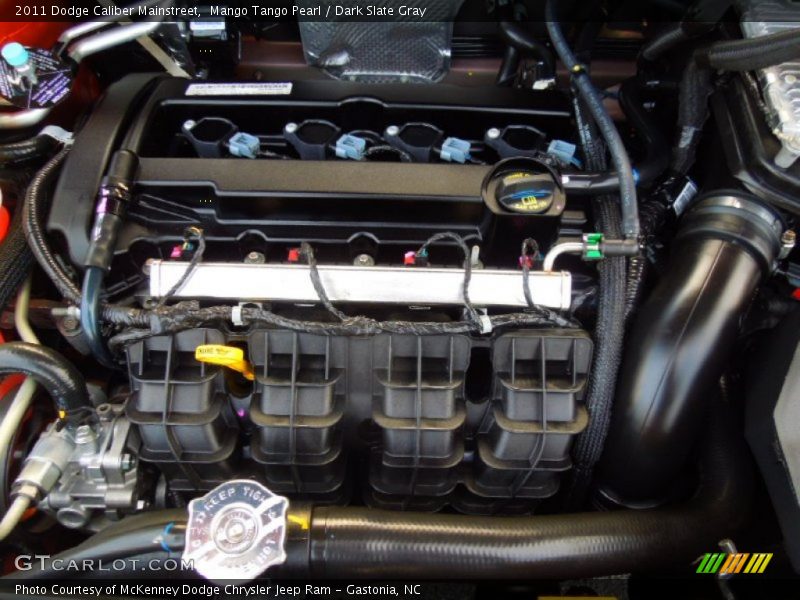 Mango Tango Pearl / Dark Slate Gray 2011 Dodge Caliber Mainstreet