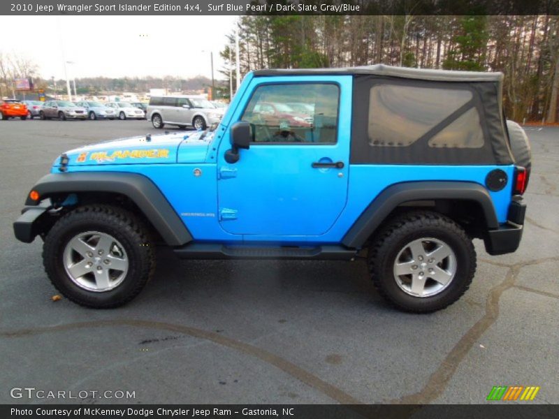  2010 Wrangler Sport Islander Edition 4x4 Surf Blue Pearl