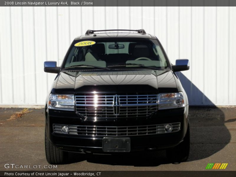 Black / Stone 2008 Lincoln Navigator L Luxury 4x4