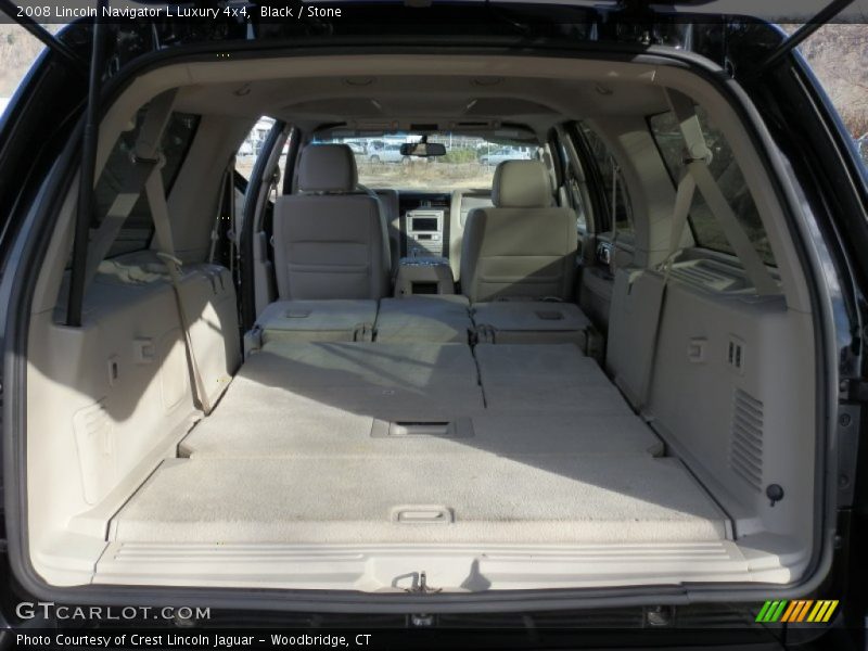 Black / Stone 2008 Lincoln Navigator L Luxury 4x4