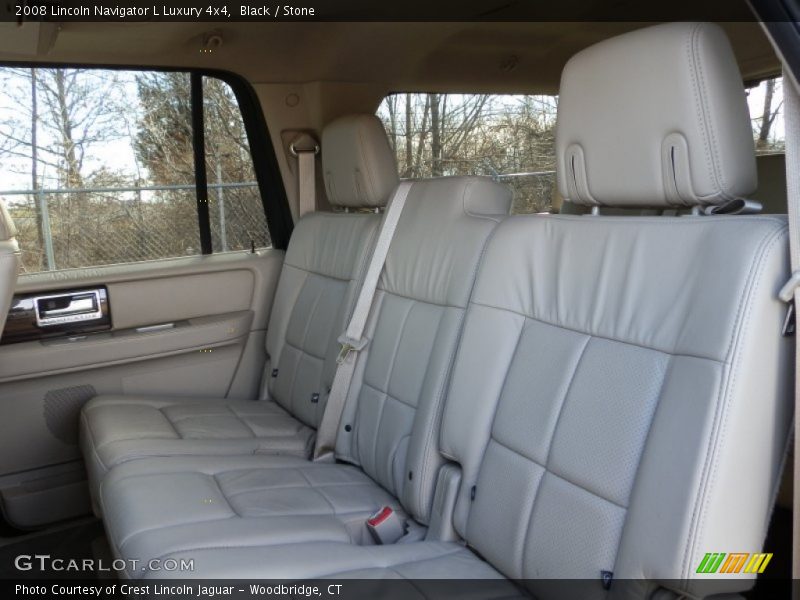 Black / Stone 2008 Lincoln Navigator L Luxury 4x4