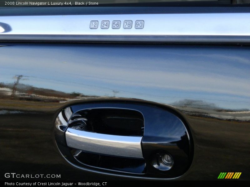 Black / Stone 2008 Lincoln Navigator L Luxury 4x4