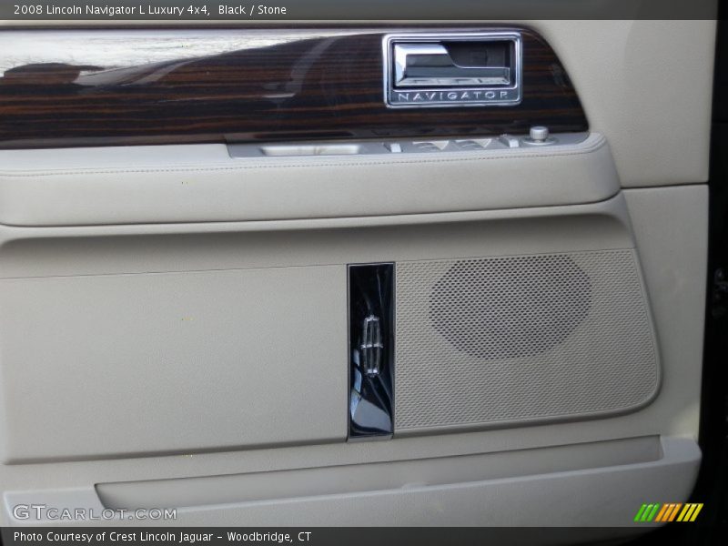 Black / Stone 2008 Lincoln Navigator L Luxury 4x4