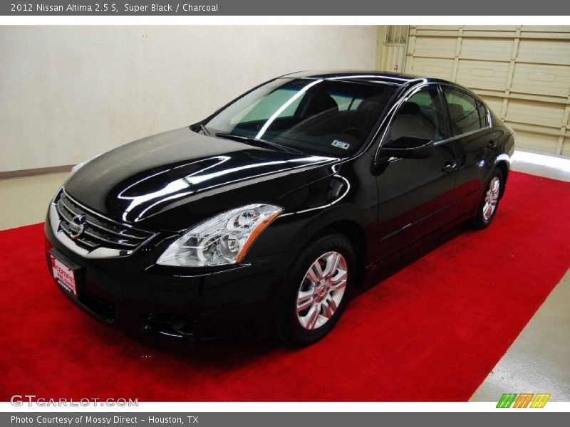 Super Black / Charcoal 2012 Nissan Altima 2.5 S