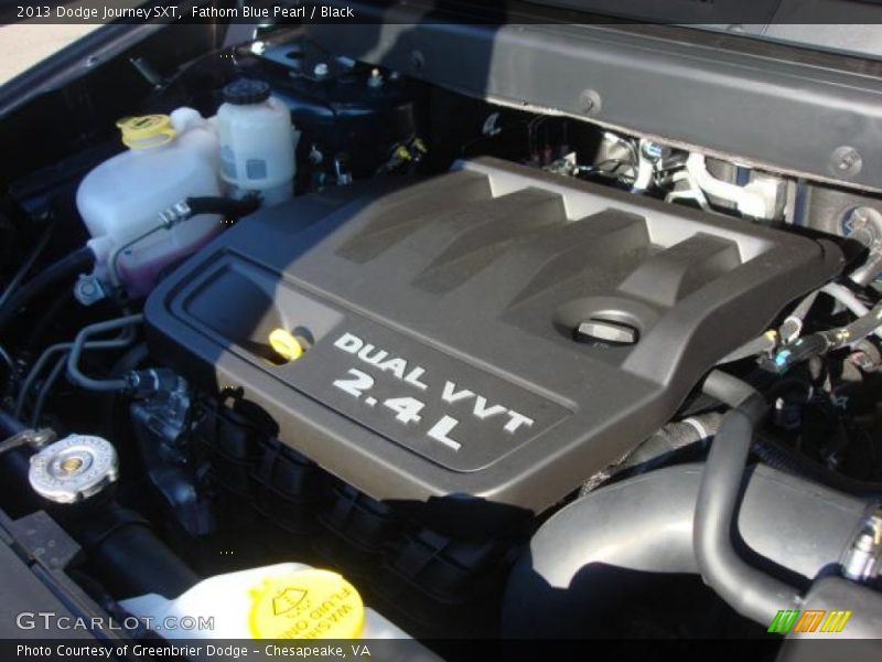 Fathom Blue Pearl / Black 2013 Dodge Journey SXT