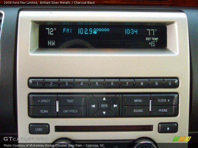 Brilliant Silver Metallic / Charcoal Black 2009 Ford Flex Limited