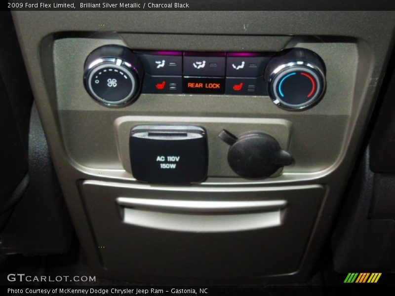 Brilliant Silver Metallic / Charcoal Black 2009 Ford Flex Limited