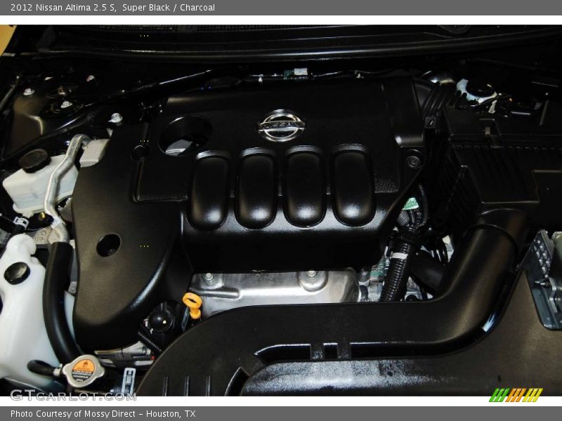 Super Black / Charcoal 2012 Nissan Altima 2.5 S