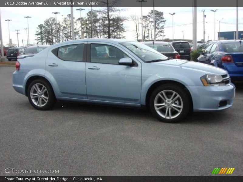  2013 Avenger SXT Crystal Blue Pearl