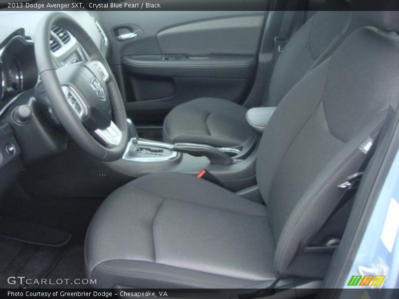  2013 Avenger SXT Black Interior