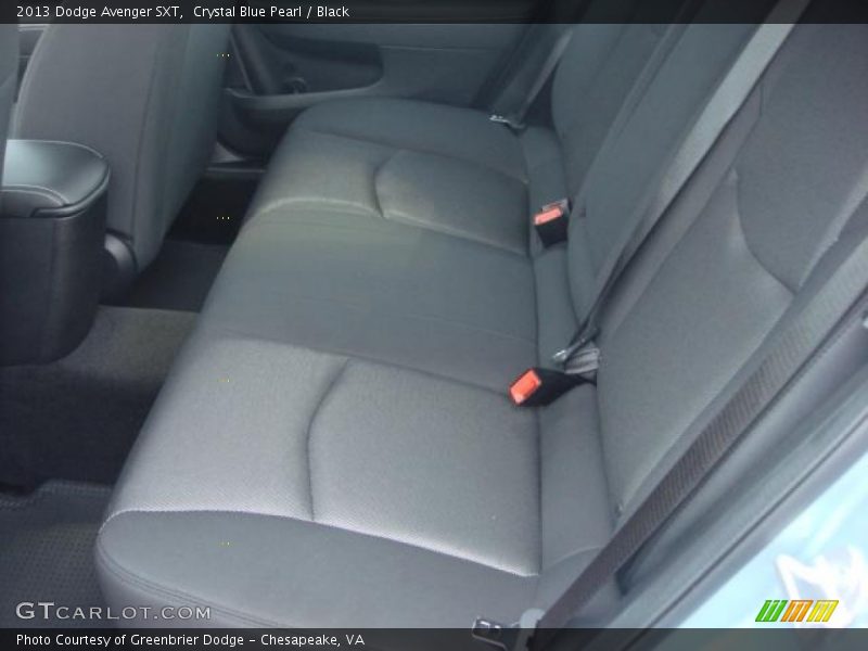 Crystal Blue Pearl / Black 2013 Dodge Avenger SXT