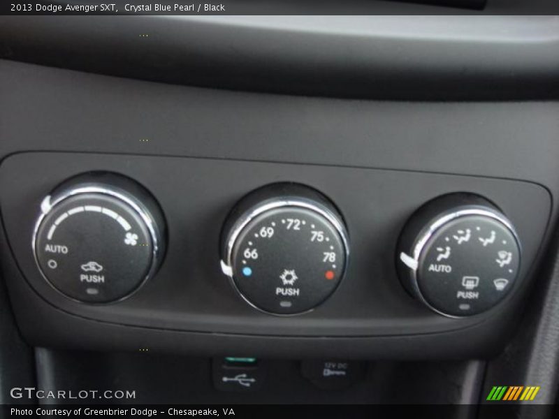 Controls of 2013 Avenger SXT