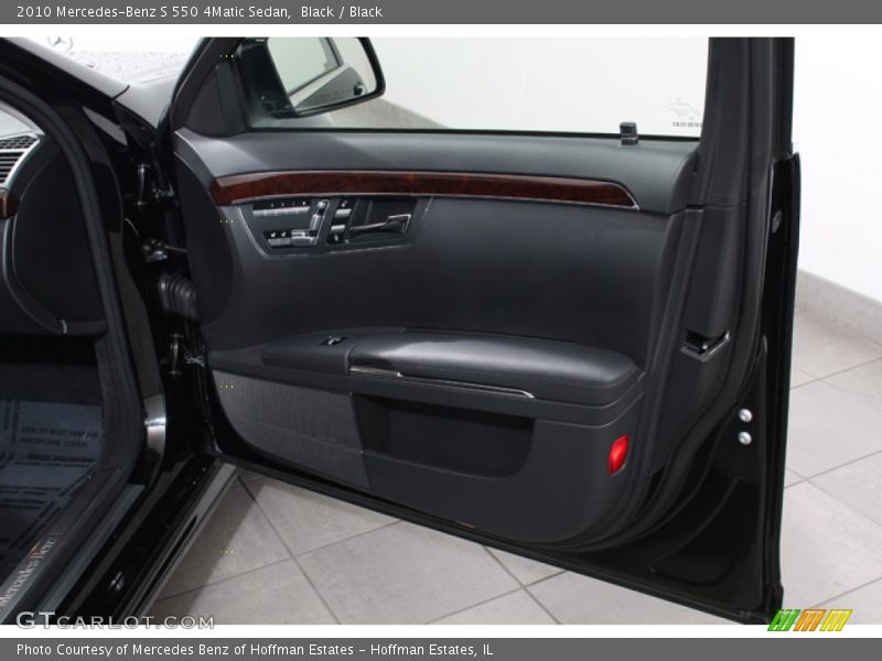 Black / Black 2010 Mercedes-Benz S 550 4Matic Sedan