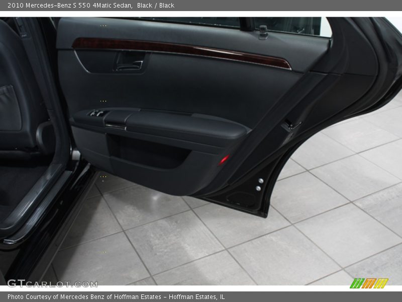 Black / Black 2010 Mercedes-Benz S 550 4Matic Sedan