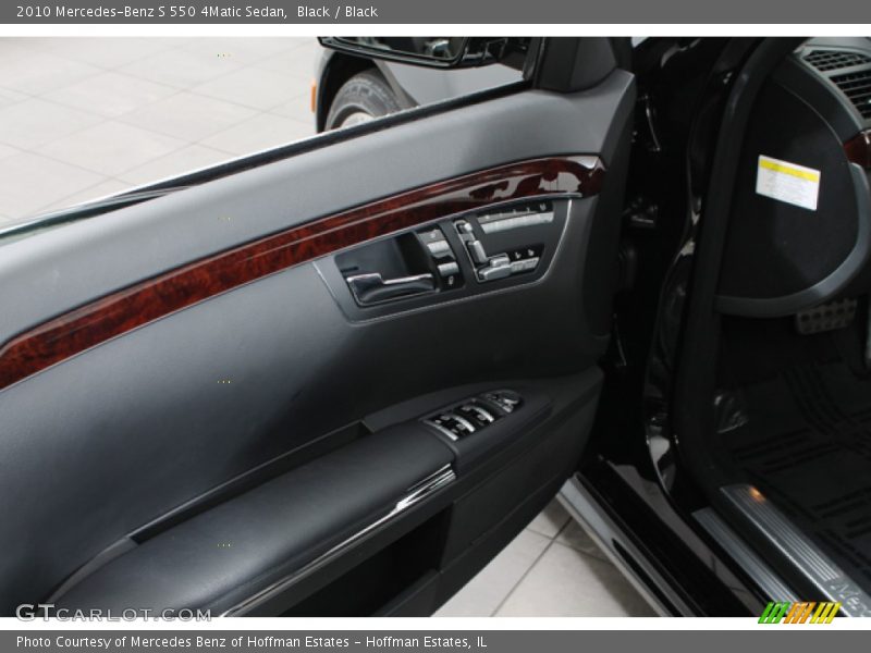 Black / Black 2010 Mercedes-Benz S 550 4Matic Sedan