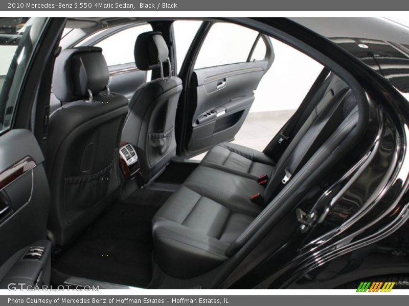 Black / Black 2010 Mercedes-Benz S 550 4Matic Sedan