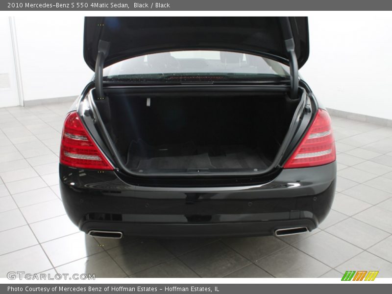 Black / Black 2010 Mercedes-Benz S 550 4Matic Sedan