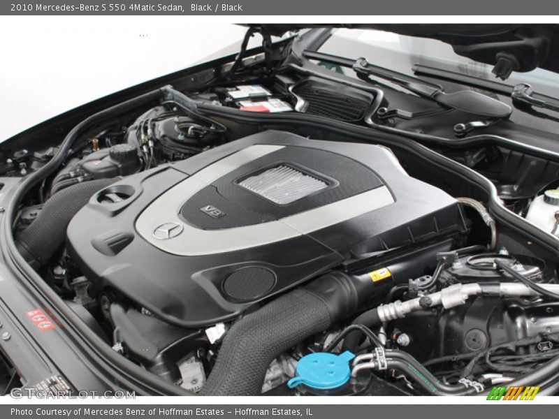 Black / Black 2010 Mercedes-Benz S 550 4Matic Sedan