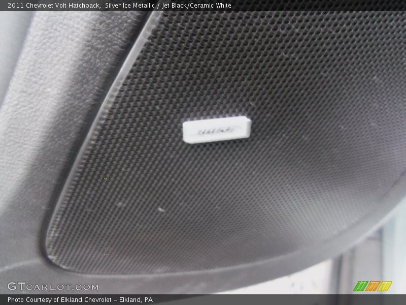 Silver Ice Metallic / Jet Black/Ceramic White 2011 Chevrolet Volt Hatchback