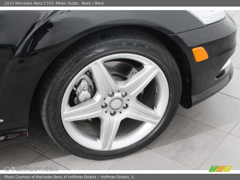 Black / Black 2010 Mercedes-Benz S 550 4Matic Sedan