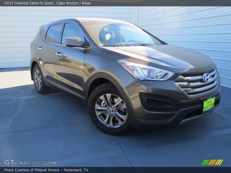 Cabo Bronze / Beige 2013 Hyundai Santa Fe Sport