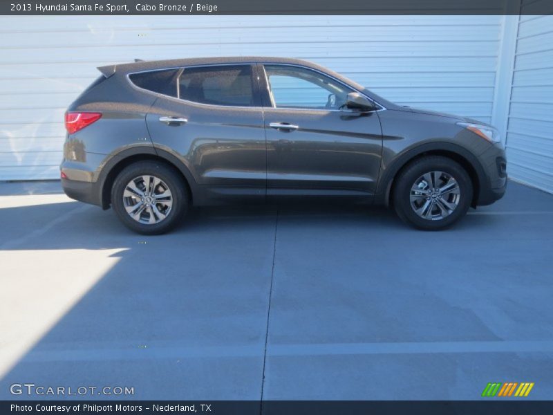 Cabo Bronze / Beige 2013 Hyundai Santa Fe Sport