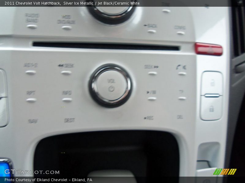 Silver Ice Metallic / Jet Black/Ceramic White 2011 Chevrolet Volt Hatchback
