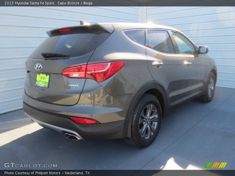 Cabo Bronze / Beige 2013 Hyundai Santa Fe Sport