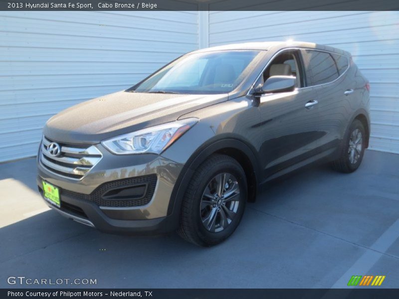 Cabo Bronze / Beige 2013 Hyundai Santa Fe Sport