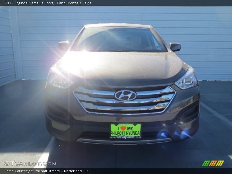 Cabo Bronze / Beige 2013 Hyundai Santa Fe Sport