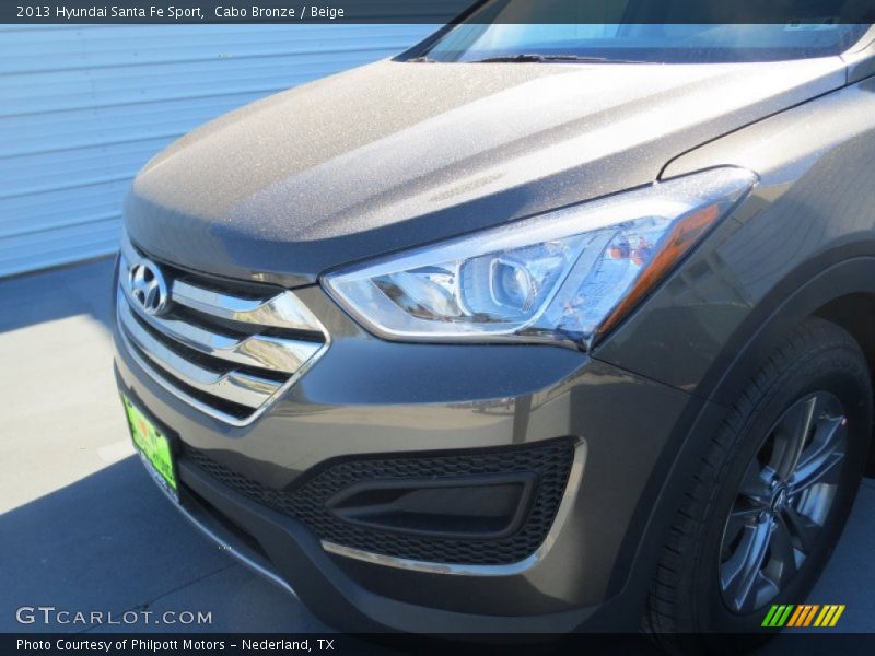 Cabo Bronze / Beige 2013 Hyundai Santa Fe Sport