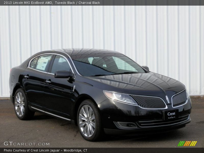 Tuxedo Black / Charcoal Black 2013 Lincoln MKS EcoBoost AWD