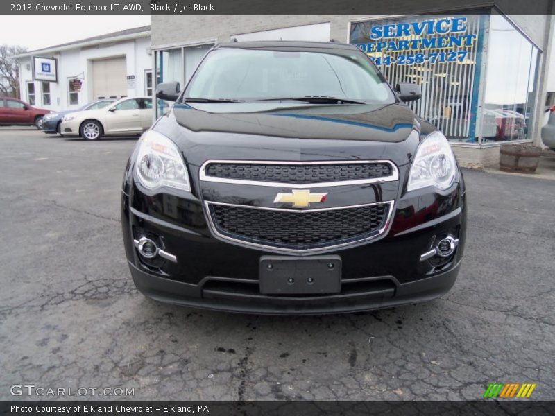 Black / Jet Black 2013 Chevrolet Equinox LT AWD