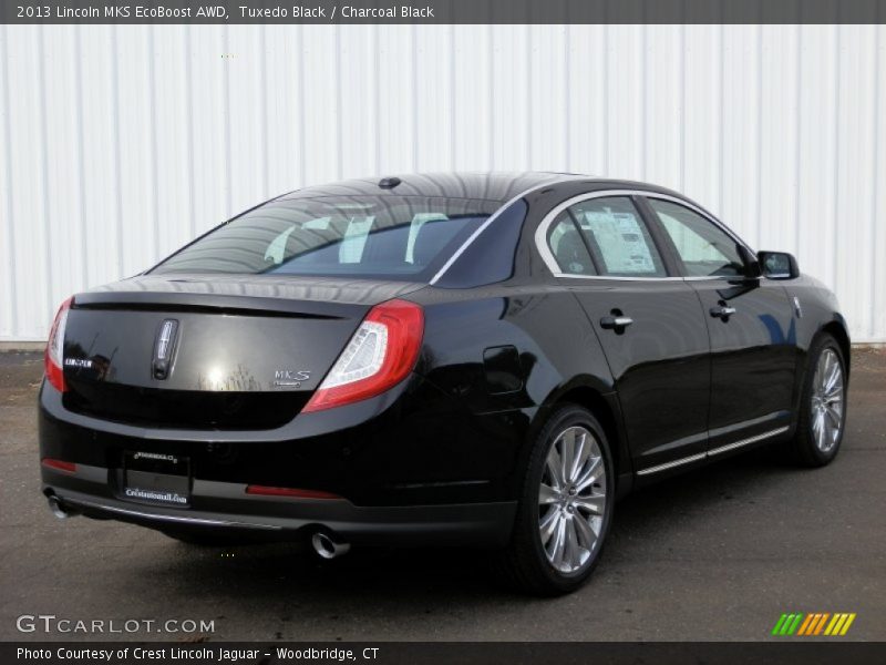 Tuxedo Black / Charcoal Black 2013 Lincoln MKS EcoBoost AWD