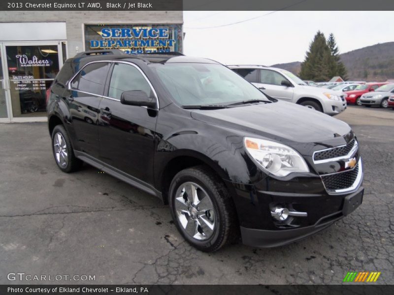Black / Jet Black 2013 Chevrolet Equinox LT AWD