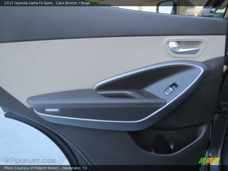 Cabo Bronze / Beige 2013 Hyundai Santa Fe Sport