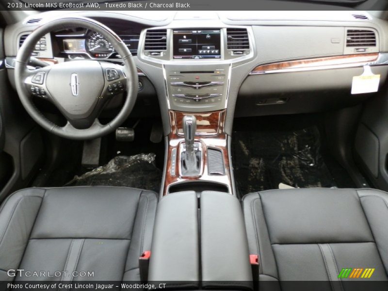 Tuxedo Black / Charcoal Black 2013 Lincoln MKS EcoBoost AWD