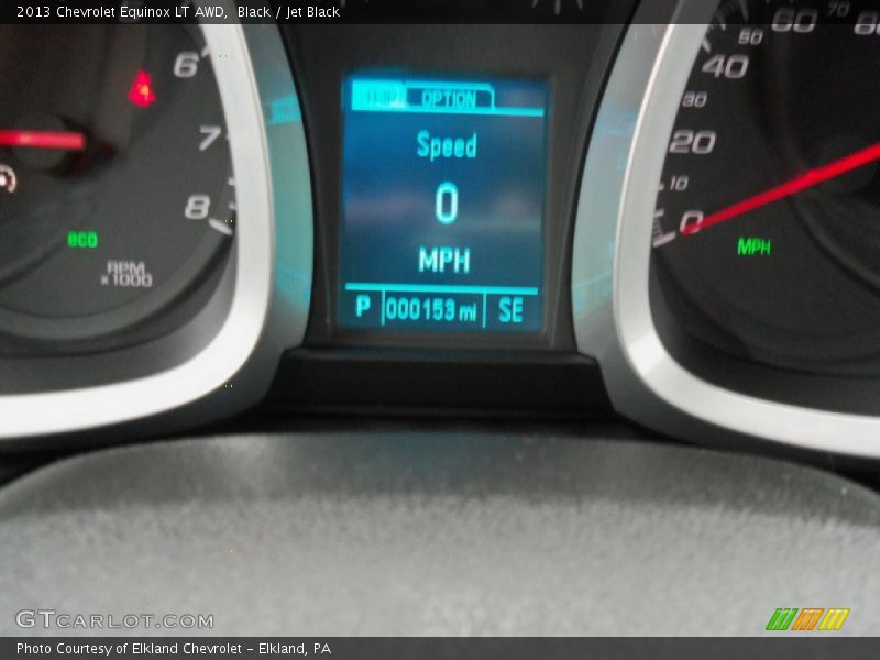 Black / Jet Black 2013 Chevrolet Equinox LT AWD