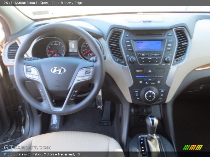 Cabo Bronze / Beige 2013 Hyundai Santa Fe Sport