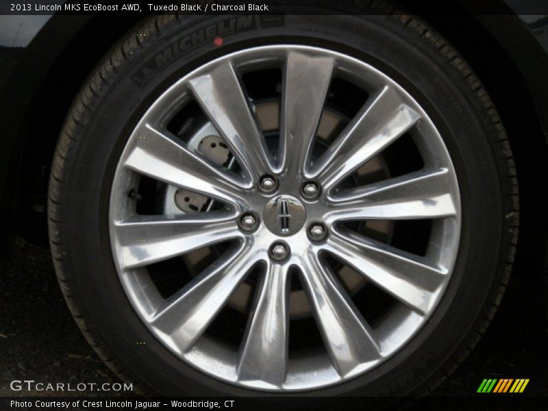 Tuxedo Black / Charcoal Black 2013 Lincoln MKS EcoBoost AWD
