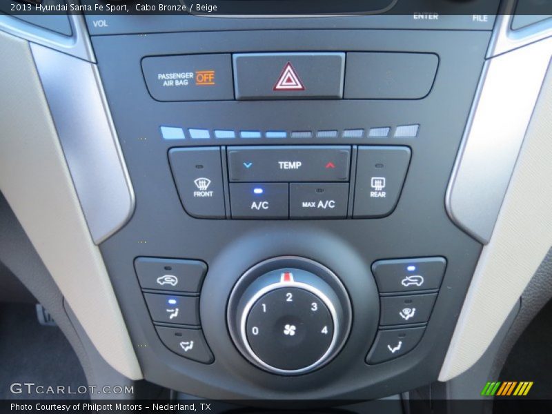 Cabo Bronze / Beige 2013 Hyundai Santa Fe Sport