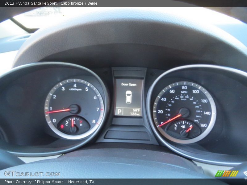 Cabo Bronze / Beige 2013 Hyundai Santa Fe Sport