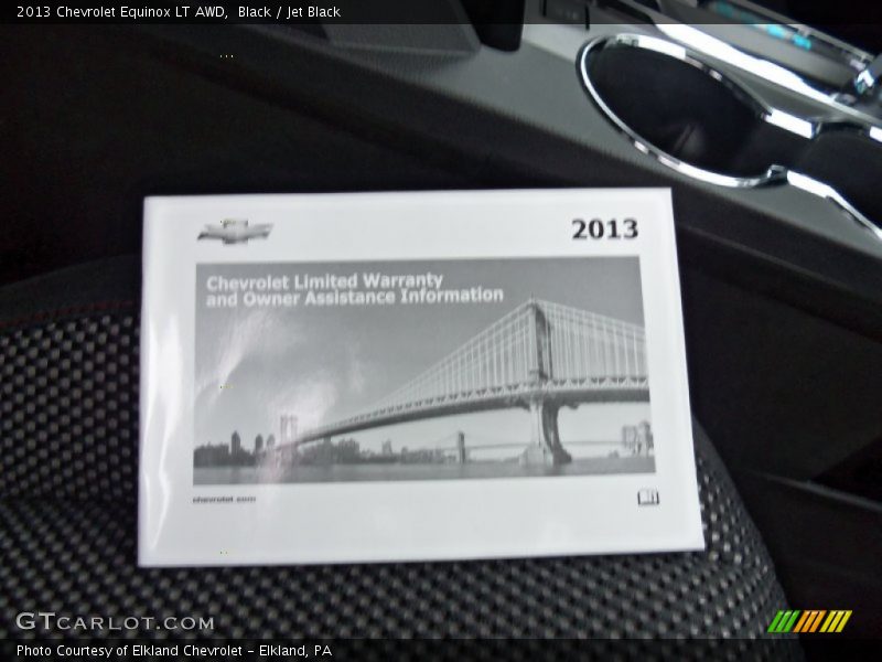 Black / Jet Black 2013 Chevrolet Equinox LT AWD