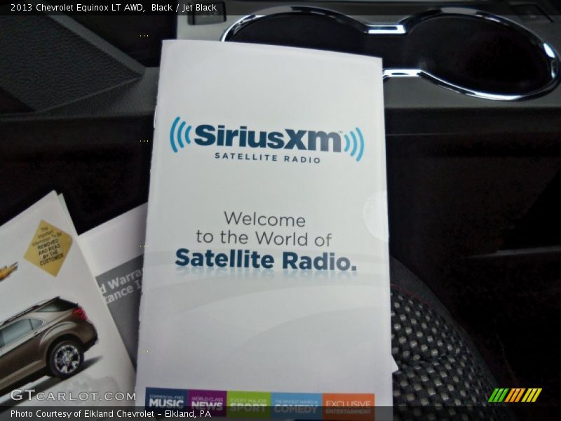 Black / Jet Black 2013 Chevrolet Equinox LT AWD