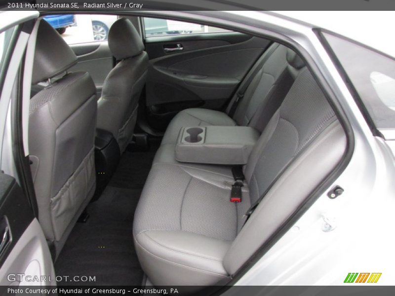 Radiant Silver / Gray 2011 Hyundai Sonata SE
