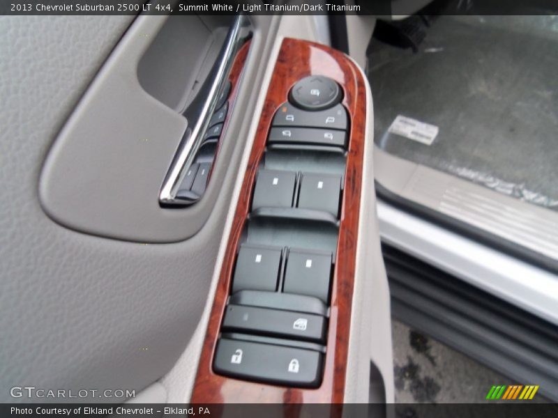 Controls of 2013 Suburban 2500 LT 4x4