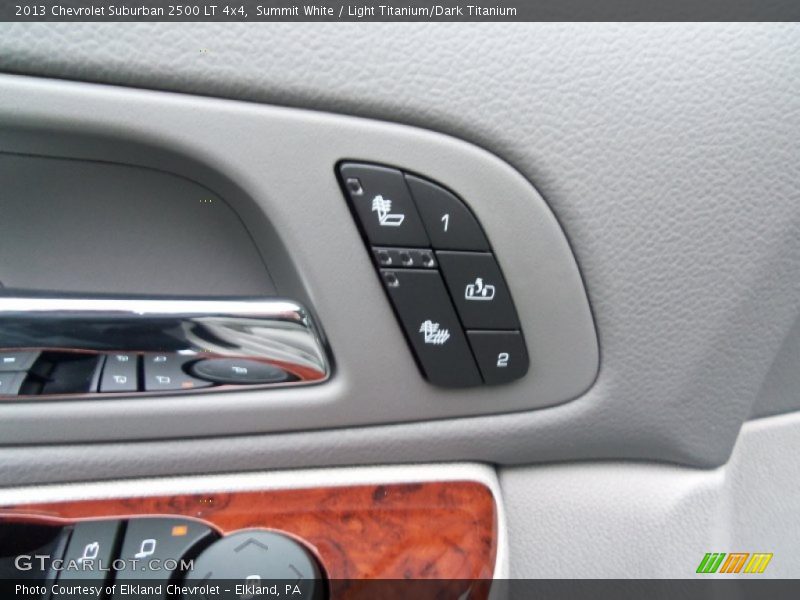 Controls of 2013 Suburban 2500 LT 4x4